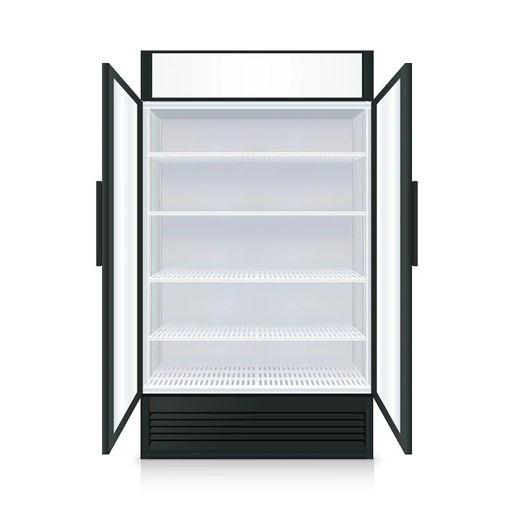 Commercial freezer and cooler door installation