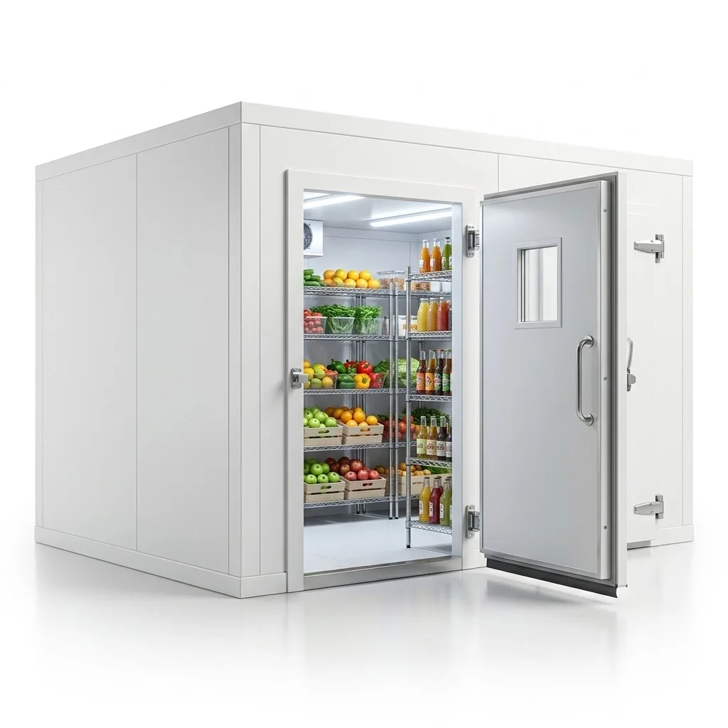 Walk-in freezer installation